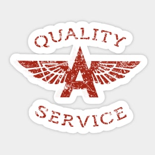 Flying A Service Sticker